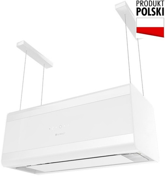 Okap wyspowy Globalo Tudara 80.4 White