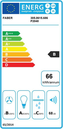 Okap podszafkowy Faber BI-AIR BK/Brass KL 52/2 305.0615.686