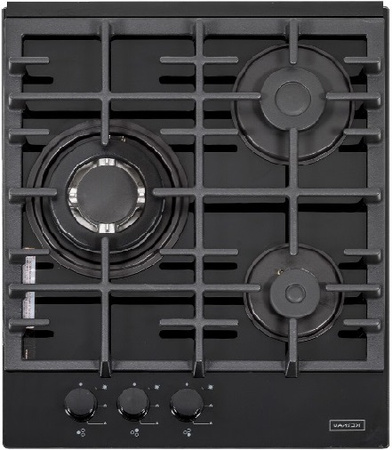 Zestaw 45cm. Kernau: płyta gazowa KGH4346.1TCIB + piekarnik elektryczny KBO0946SKB