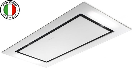 Okap sufitowy Faber Heaven Glass 2.0 WH Flat 90/2 350.0663.968