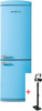 Lodówka wolnostojąca retro Vestfrost VR-FB373-2E1BU + odkurzacz VF-VM4001WB AQUA