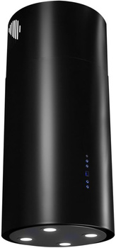 Okap wyspowy Toflesz Baltic Isla Lux 40 czarny mat 850m3/h