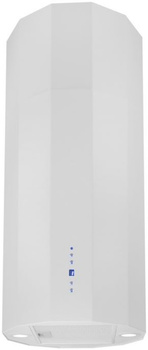 Okap wyspowy Toflesz Polaris Isla 40 biały mat 850m3/h