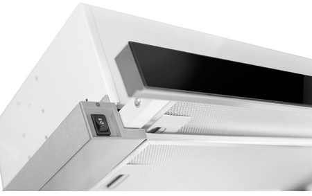 Okap teleskopowy / do zabudowy Toflesz Vega Glass 60 czarny 324m3/h