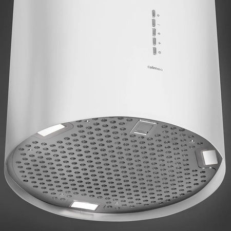 Okap wyspowy Falmec Polar White Isola 35cm