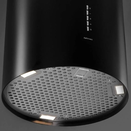 Okap wyspowy Falmec Polar Black Isola 35cm