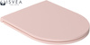 Deska WC Isvea Italy Infinity 40KF0541I-S Soft Close, duroplast, różowy