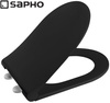 Deska WC Sapho Brilla 100787-110 Soft Close, duroplast, czarny mat