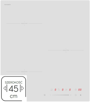 Płyta indukcyjna do zabudowy 45cm. Berg BRGI455W