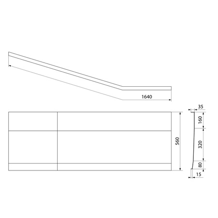Obudowa czołowa Polysan Projekta R 160 21312