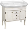 Szafka umywalkowa Sapho Retro 1621 89x80x48cm, starobiała