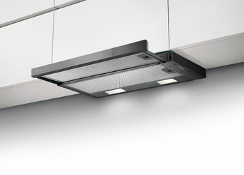 Okap teleskopowy / do zabudowy Faber Flexa NG Glass BK A60 315.0635.106