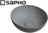 Umywalka betonowa, nablatowa Sapho Formigo FG317 szary mat