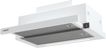 Okap teleskopowy / do zabudowy Cata TFH6830WH z silnikiem bezszczotkowym