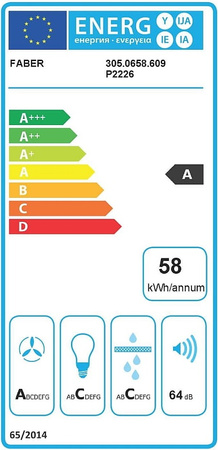 Okap podszafkowy Faber Inka Lux Premium BK 70 KL 305.0658.609