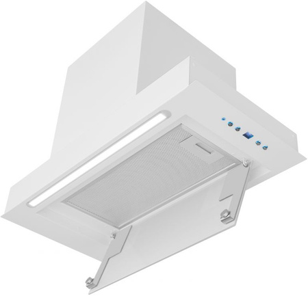 Okap podszafkowy / do zabudowy Toflesz Lumino 60 biały mat/biały 850m3/h