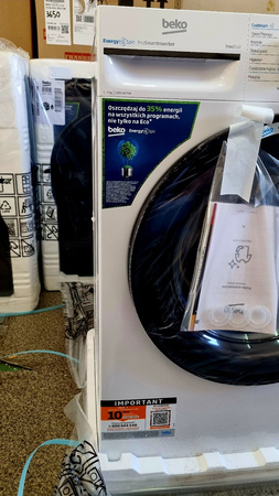 Outlet: Pralka Beko XBM3WFU47215W SteamCure