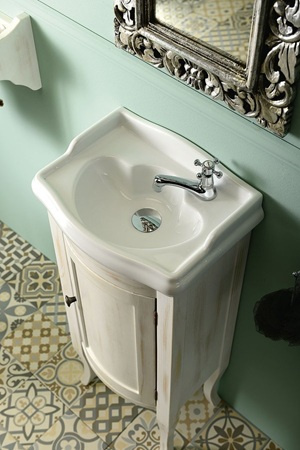 Zestaw: szafka umywalkowa Retro 1641 + 103301SX