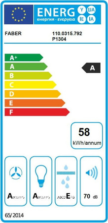 Okap sufitowy Faber Heaven 2.0 X 90 110.0315.792