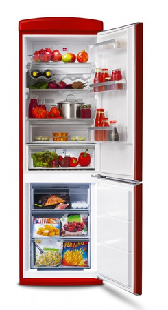 Lodówka wolnostojąca retro Vestfrost VR-FB373-2E2RD