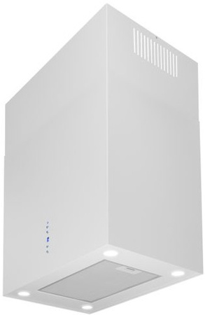 Okap kominowy / przyścienny Toflesz Sandy Maxi biały mat 850m3/h