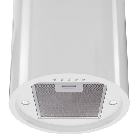 Okap wyspowy Lanilia Newelio Isola 39.1 White