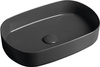 Umywalka ceramiczna nablatowa Isvea Italy Infinity 10NF65055-2C antracyt
