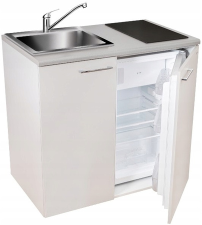 Minikuchnia MPM SMK-03 z płytą indukcyjną i lodówką