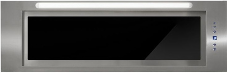 Okap podszafkowy / do zabudowy Toflesz Lumino 90 inox/czarny 850m3/h