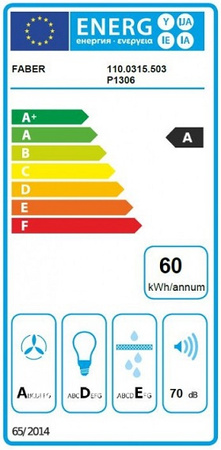 Okap sufitowy Faber Heaven Glass 2.0 WH 90 110.0315.503