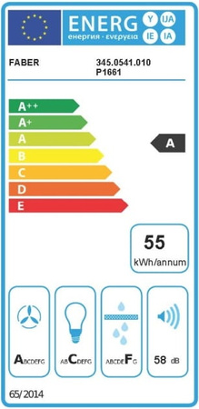 Okap wyspowy Faber Odette Grey Matt KL 345.0541.010