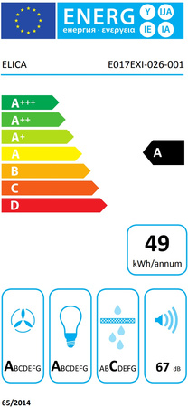 Okap podszafkowy / do zabudowy Elica Hidden 2.0 BL MAT/A/52