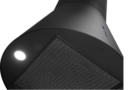 Okap wyspowy Toflesz Galaxy Isla 50 czarny mat 850m3/h