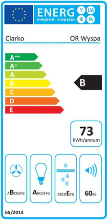Okap wyspowy Ciarko ORW Inox