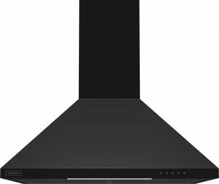 Okap kominowy / przyścienny Kernau KCH1152.1B czarny