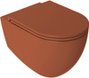 Deska WC Isvea Italy Infinity 40KF0548I-S Soft Close, duroplast, terracotta