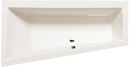 Wanna asymetryczna Polysan Andra L 81111.40, 170x90x45cm, lewa, beżowy