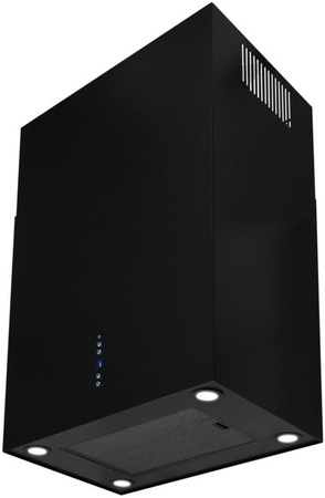 Okap kominowy / przyścienny Toflesz Sandy Maxi czarny mat 850m3/h