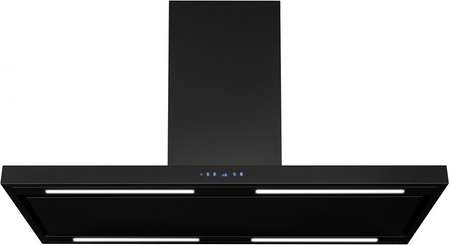 Okap wyspowy Toflesz Etna Isla Lux 90 czarny mat 850m3/h