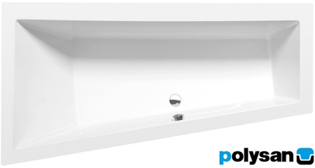 Zestaw: wanna Polysan Andra L 81521 + nogi PO60/80