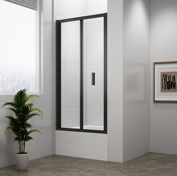 Drzwi prysznicowe Polysan Deep Black MD1910B 100x165cm, szkło czyste