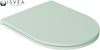 Deska WC Isvea Italy Infinity 40KF0542I-S Soft Close, duroplast, miętowy