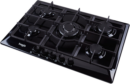 Płyta gazowa do zabudowy 75cm. Freggia HA750VGTB czarny