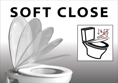 Deska WC Isvea Italy Infinity 40KF0541I-S Soft Close, duroplast, różowy