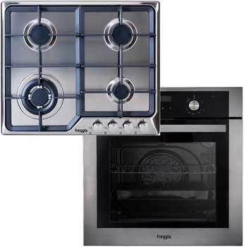 Zestaw Freggia: płyta gazowa HA640VGTX + piekarnik gazowy OMHE66X