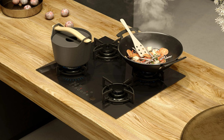 Płyta gazowa do zabudowy Solgaz GNC4 Auto [G30 – 3B/P] [37 mbar] (LPG-37)