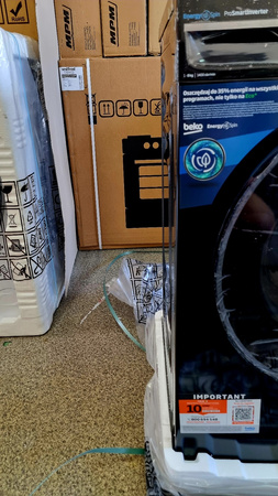 Outlet: Pralka Beko BM3WFT48415PBDC SteamCure