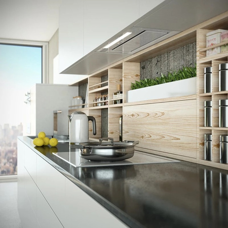 Okap podszafkowy / do zabudowy Globalo Loteo 60.4 Plus White