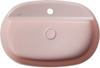 Umywalka ceramiczna nablatowa Isvea Italy Infinity 10NF65060-2S różowy