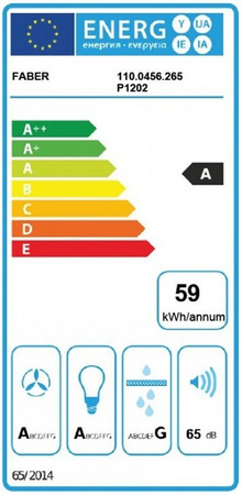 Okap wyspowy Faber T-Light Isola Evo WH MATT100 110.0456.264